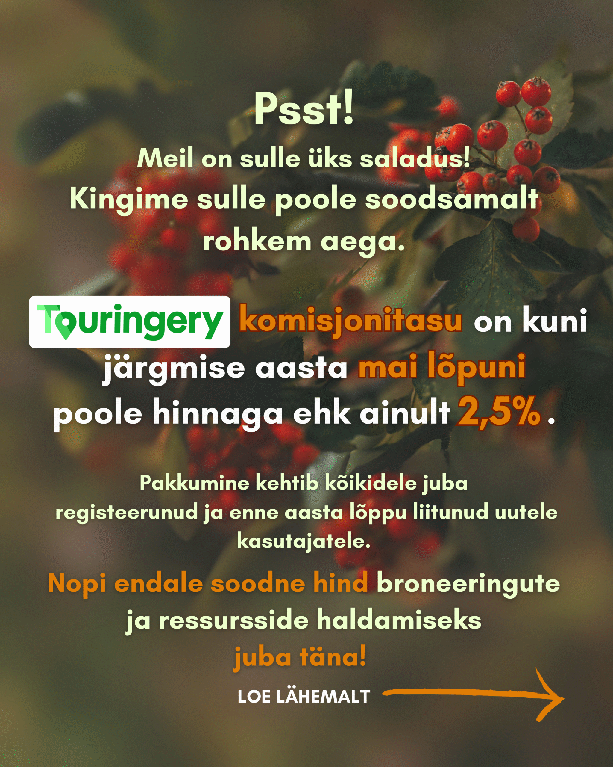 Touringery sooduskampaania
